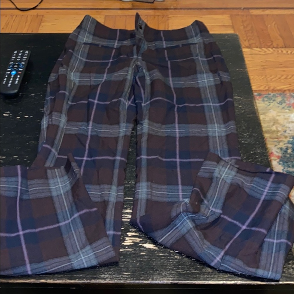 Plaid pants